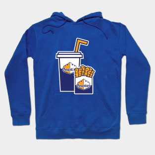 Beasties vs White Castle Fries and a Shake Mashup Hoodie